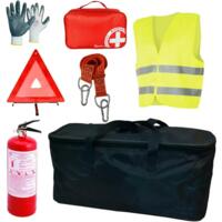 Набор автомобилиста Poputchik с аптечкой АМА-1 ДСТУ (01-209-IS)