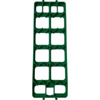 Трап противобуксовочный Poputchik 50*17*25см зеленый 1шт (22-015-IS)