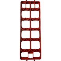 Трап противобуксовочный Poputchik 50*17*25см красный 1шт (22-020-IS)