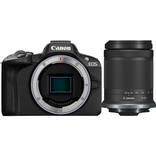 

Фотоаппарат CANON EOS R50 + RF-S 18-150 IS STM Black (5811C095)