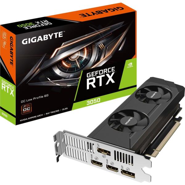 Акція на Видеокарта GIGABYTE GeForce RTX 3050 (GV-N3050OC-6GL) від MOYO