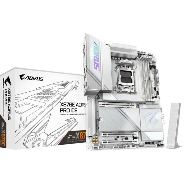 Материнская плата GIGABYTE X870E AORUS PRO ICE (X870E_AORUS_PRO_ICE)