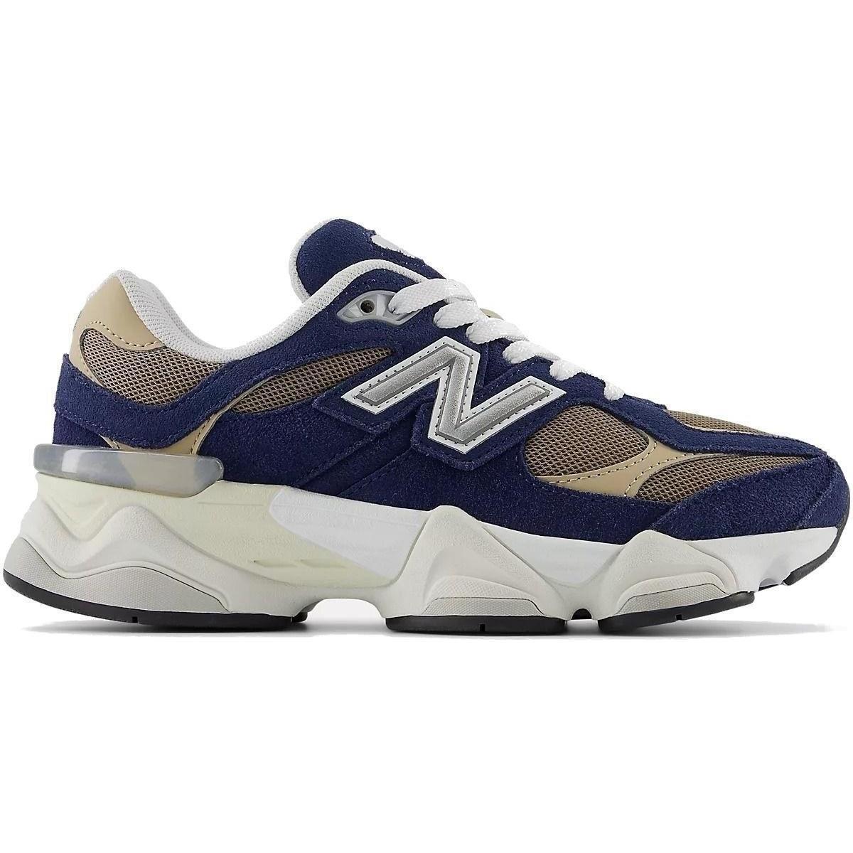 Кроссовки подростковые New Balance 9060 GC9060BF 35.5 (3,5 US) черно-коричневые фото1