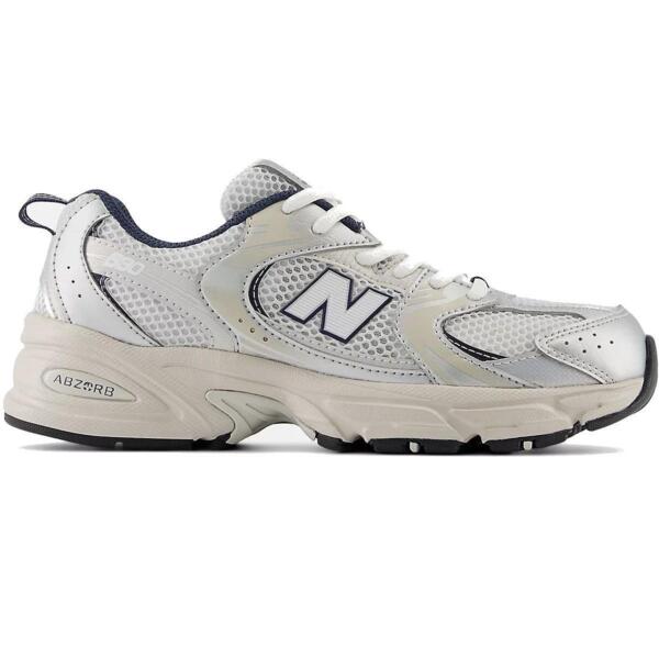 

Кроссовки для подростков New Balance 530 GR530KA 38.5 (6 US) серебряно-серые