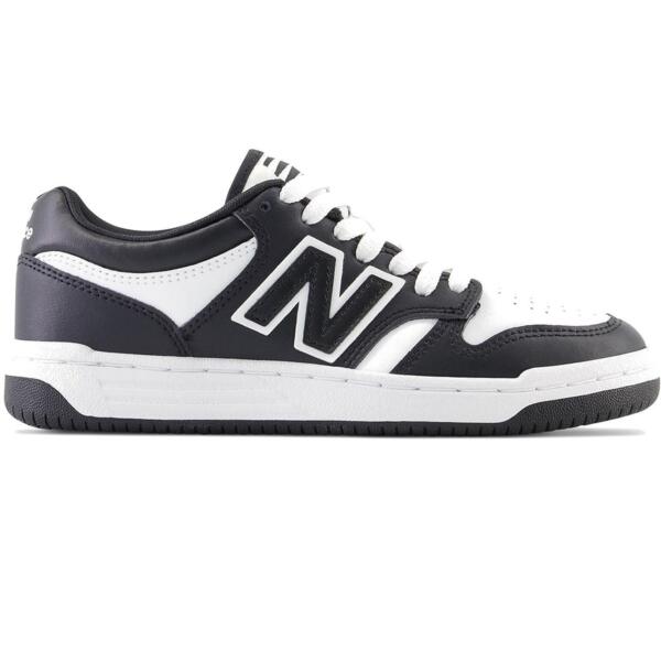 

Кеды детские New Balance 480 GSB480BW 39 (6,5 US) черно-белые