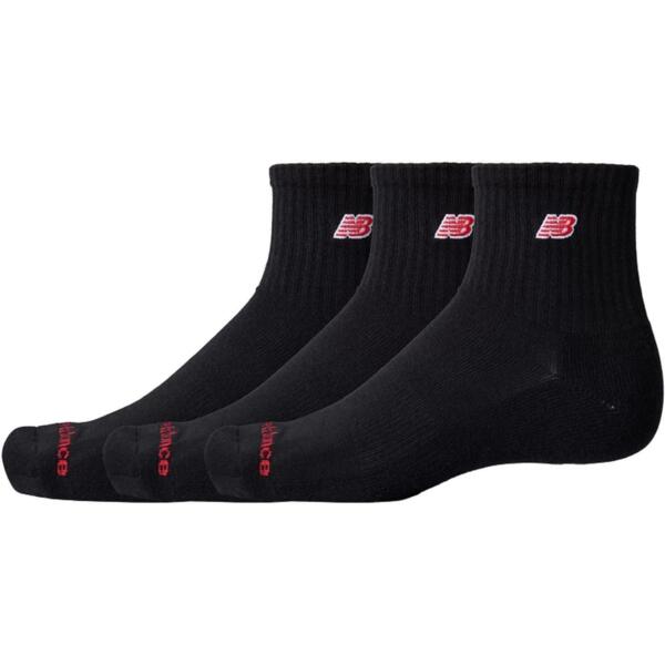 

Носки New Balance Patch Logo Ankle LAS51273BK 3 пары S черные