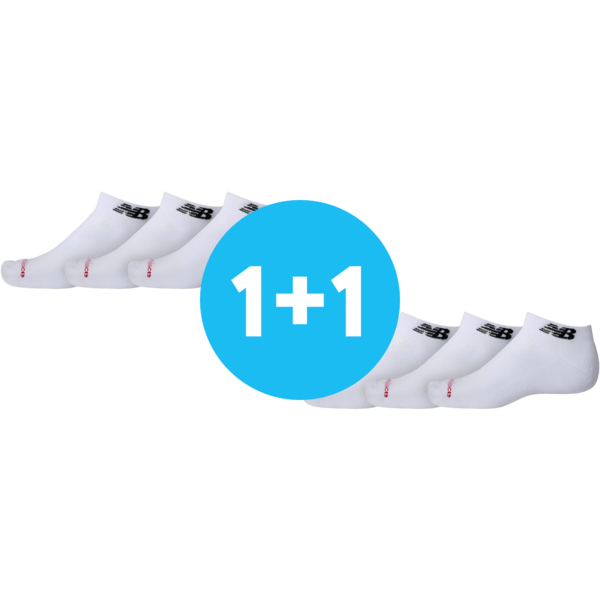 

Носки New Balance Everyday Low Cut 3P LAS51333WT M белые