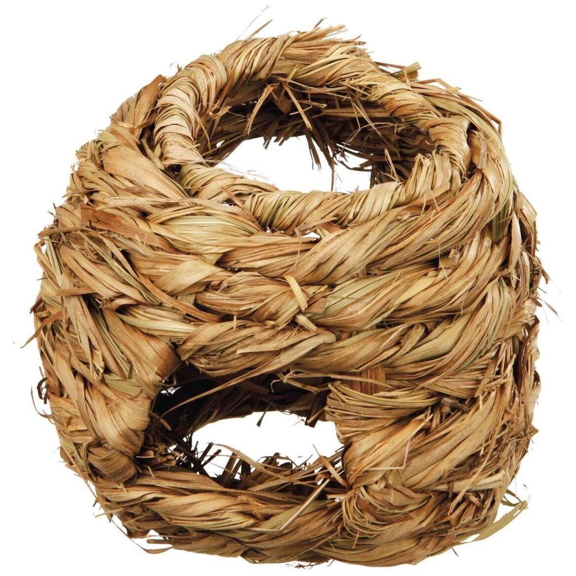 Игрушка для грызунов Trixie Гнездо круглое натуральное 16см фото 1