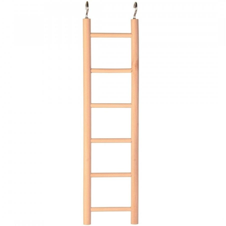 Игрушка для птиц Trixie деревянная лесенка 28см фото 1