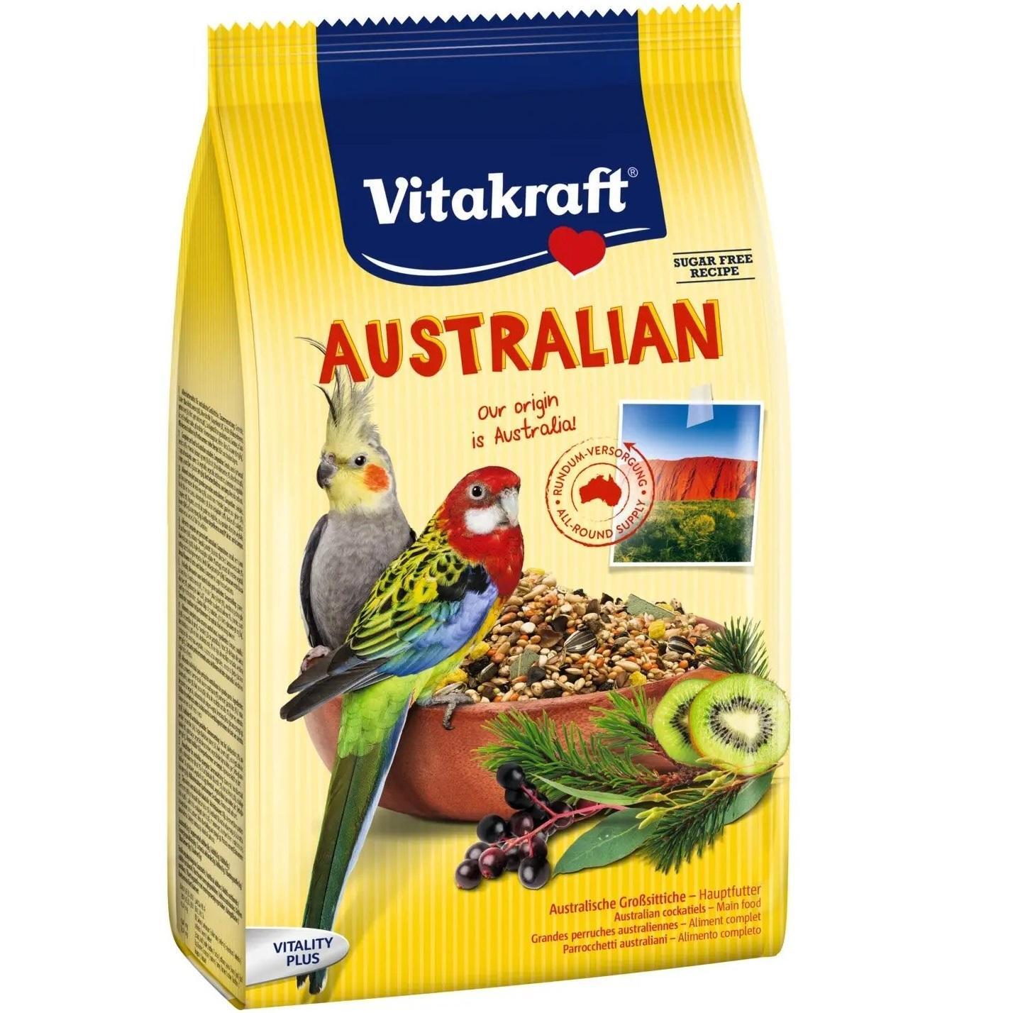 Корм для середніх австралійських папуг Viatkraft Australian 750 гфото1