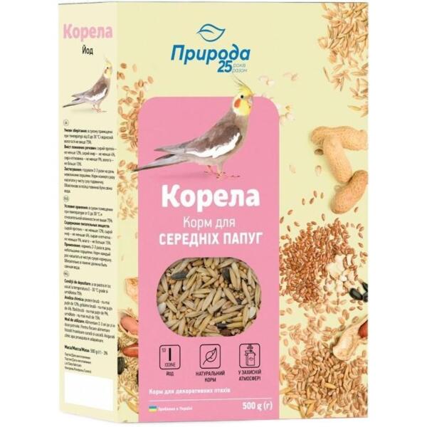 Корм Природа Корелла Йод 500г