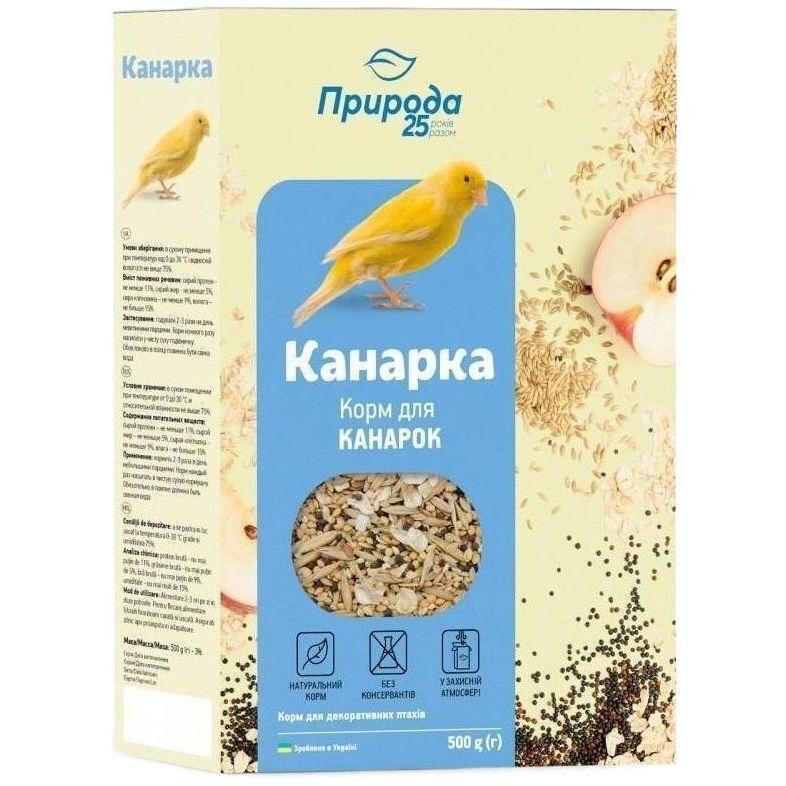 Корм Природа Канарейка 500г фото 1