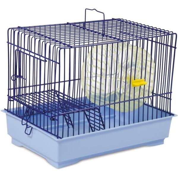 

Клетка для грызунов Природа Давид-1 30*20*24 синяя/светло-голубая