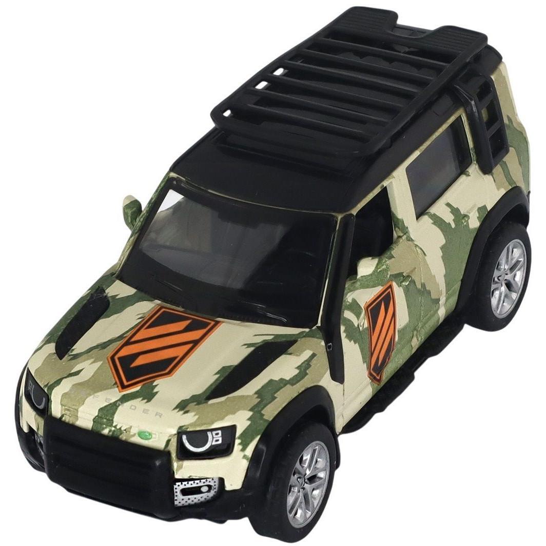 Автомодель серії "Шеврони Героїв" – Land Rover Defender 110 "3 ОШБр" (250363M2)фото1