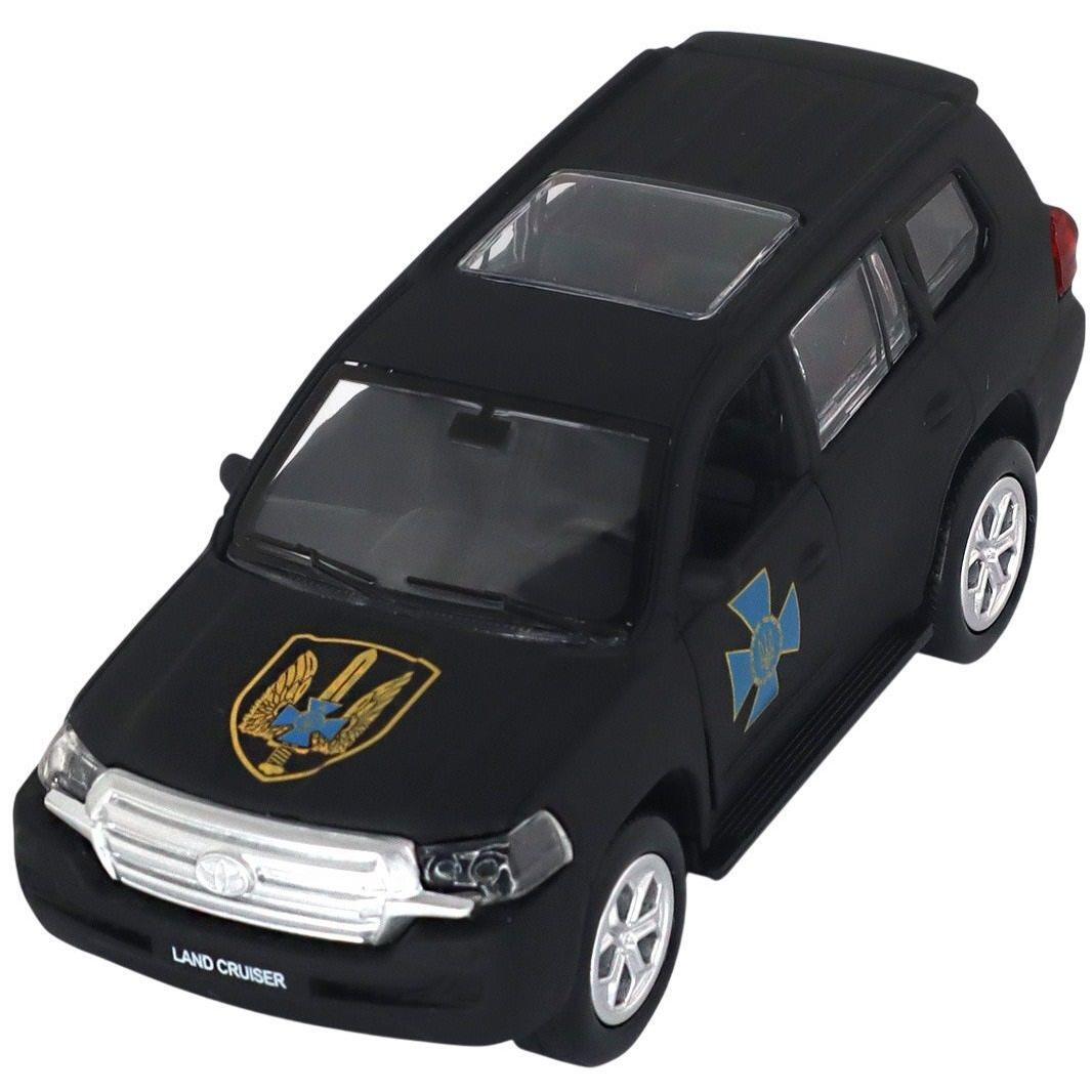 Автомодель серії "Шеврони Героїв" – Toyota Land Cruiser "ЦСО "Альфа" (KM6010SA)фото1