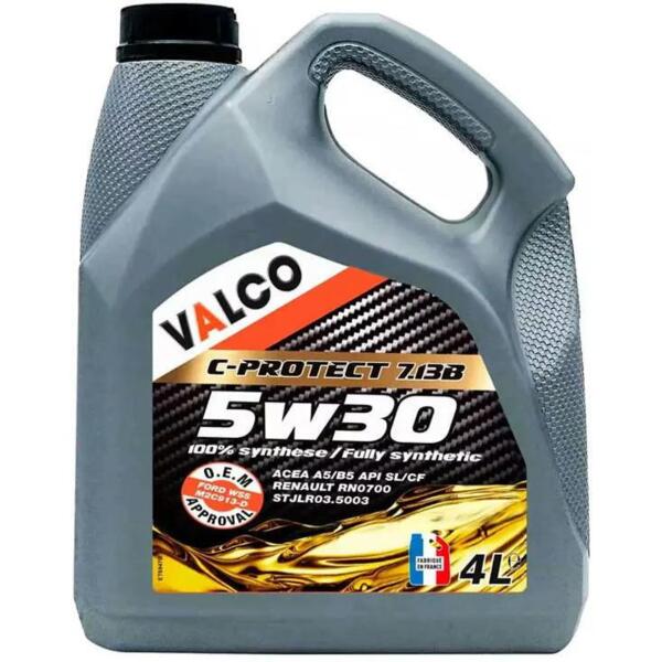 

Масло моторное Valco C-Protect 7.13B 5W30 4л DURANZA LSP (PF006882)