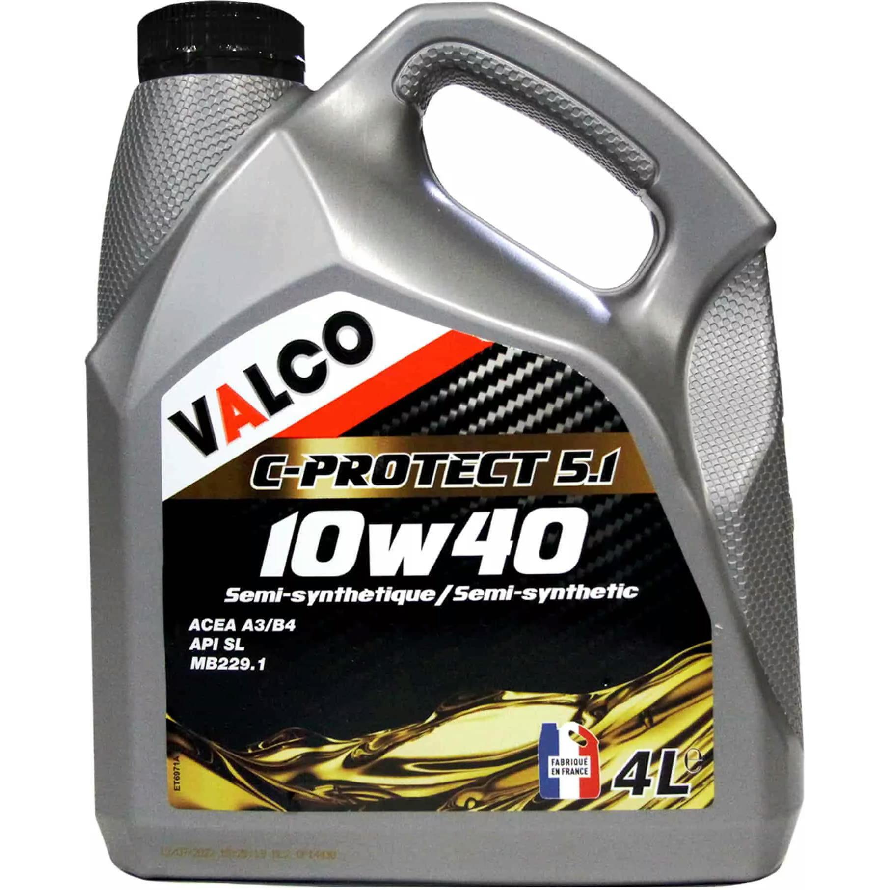 Масло моторное Valco C-Protect 5.1 10W40 4л EMPEROL (PF006888) фото 1