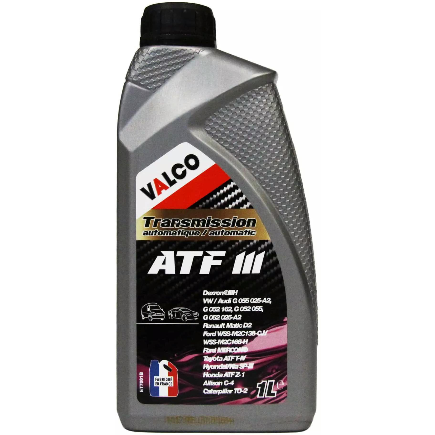 Олива трансмісійна Valco ATF III 1л (PF011670)фото1