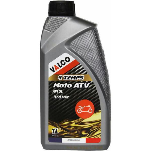 

Масло моторное Valco 4T MOTO ATV 10W 40 1л (PF019329)