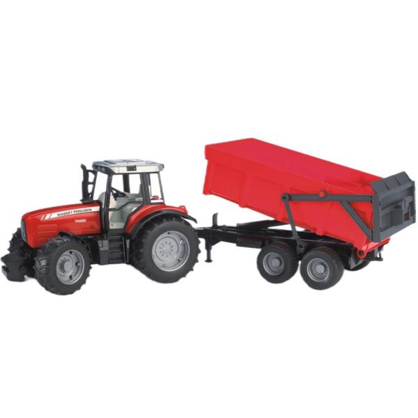 

Набор Bruder - Трактор Massey Ferguson 7480 с прицепом (2045)