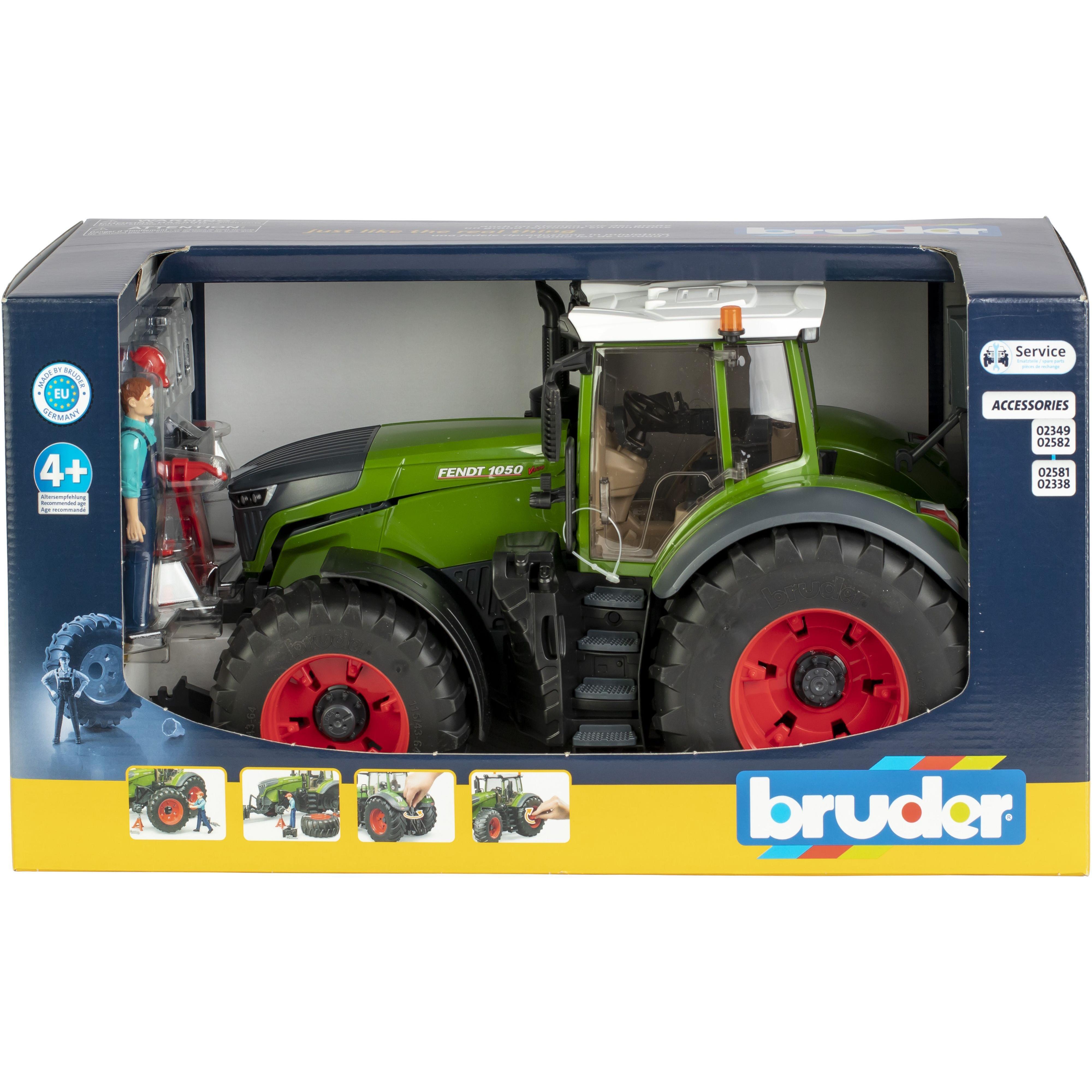 Набор Bruder - Трактор Fendt 1050 Vario с фигуркой и аксессуарами для ремонта (4041) фото 1