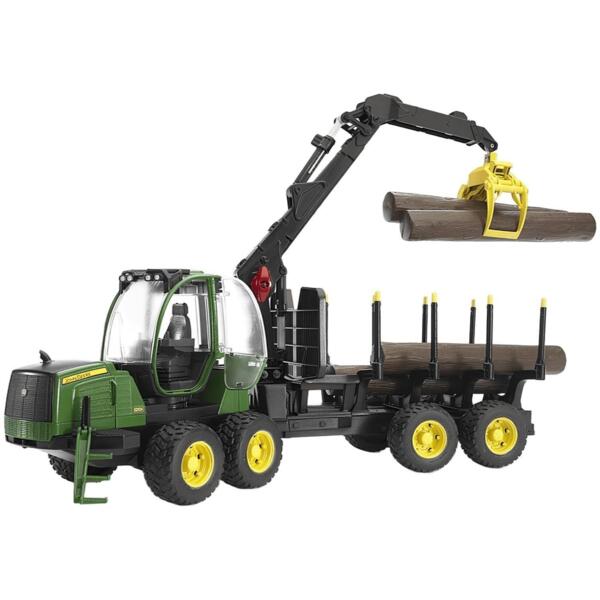 

Набор Bruder - Харвестер John Deere 1210E с манипулятором и бревнами (2133)