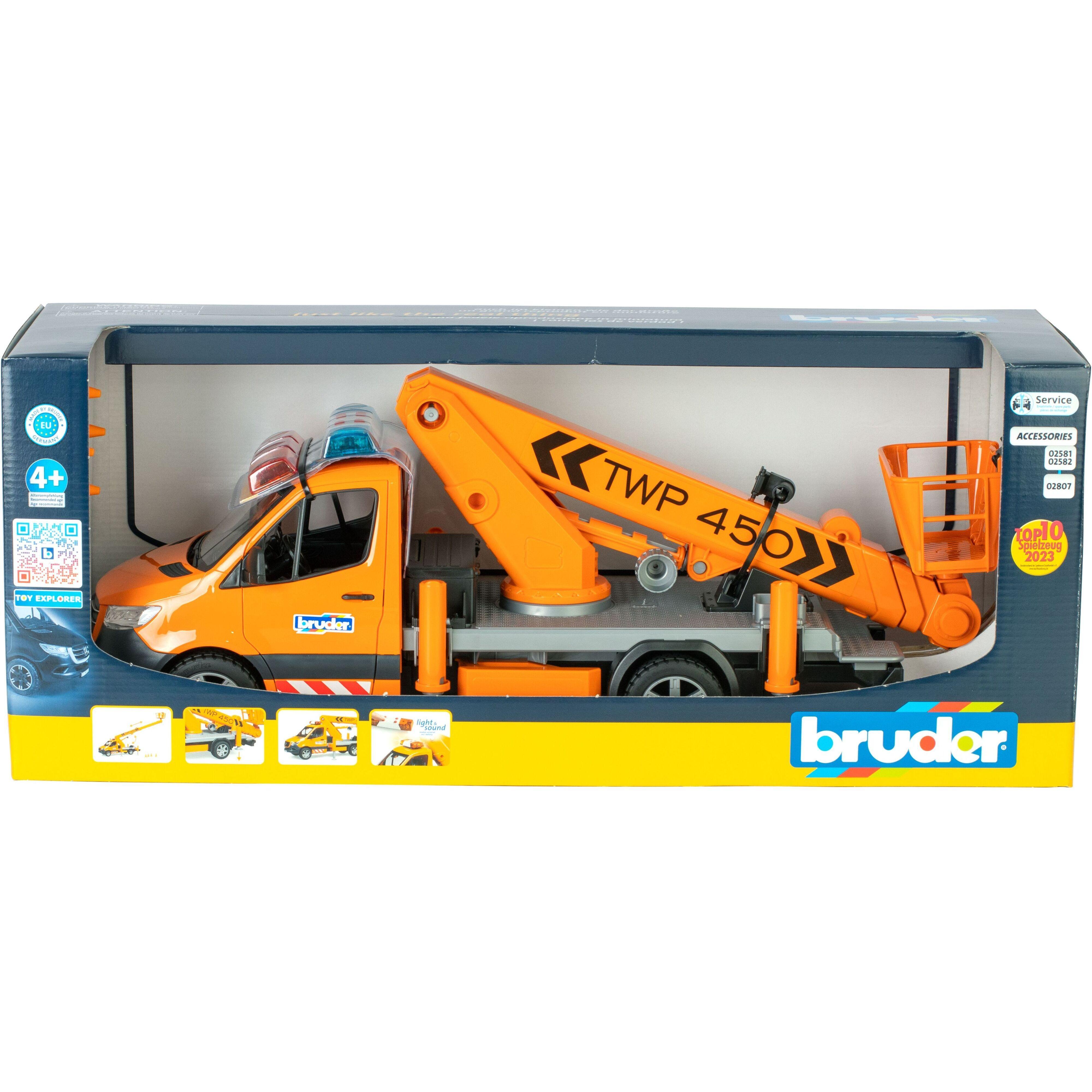 Игрушка Bruder - Mercedes Sprinter сервисной службы с телескопической люлькой (2679) фото 1