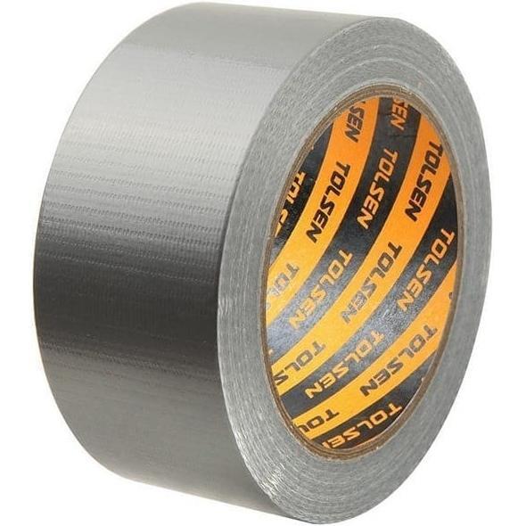 Лента ремонтная Tolsen, 20м, 48мм, армированная, серый (50282) фото 1
