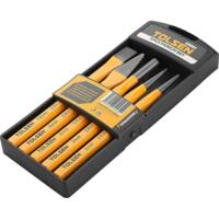 Зубило и керн Tolsen Профи, набор 5шт, 150мм, CrV (25091)