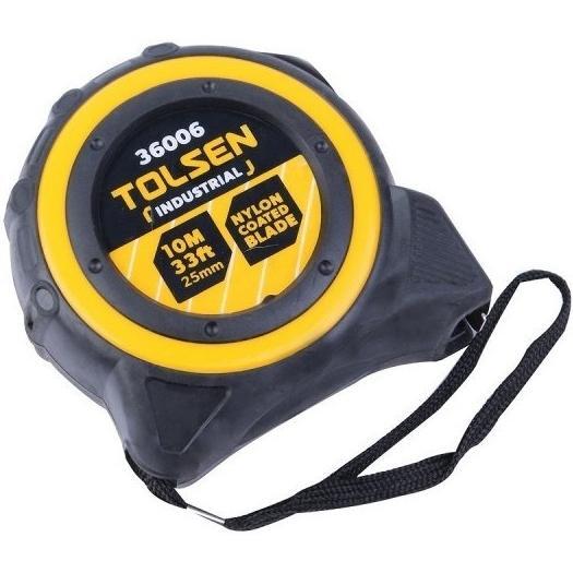 Рулетка Tolsen Эрго 10м, 25мм (36006T) фото 1