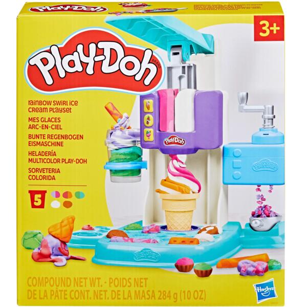 

Набор для творчества Play-Doh с пластилином "Радужный вихрь мороженого" (G0028)