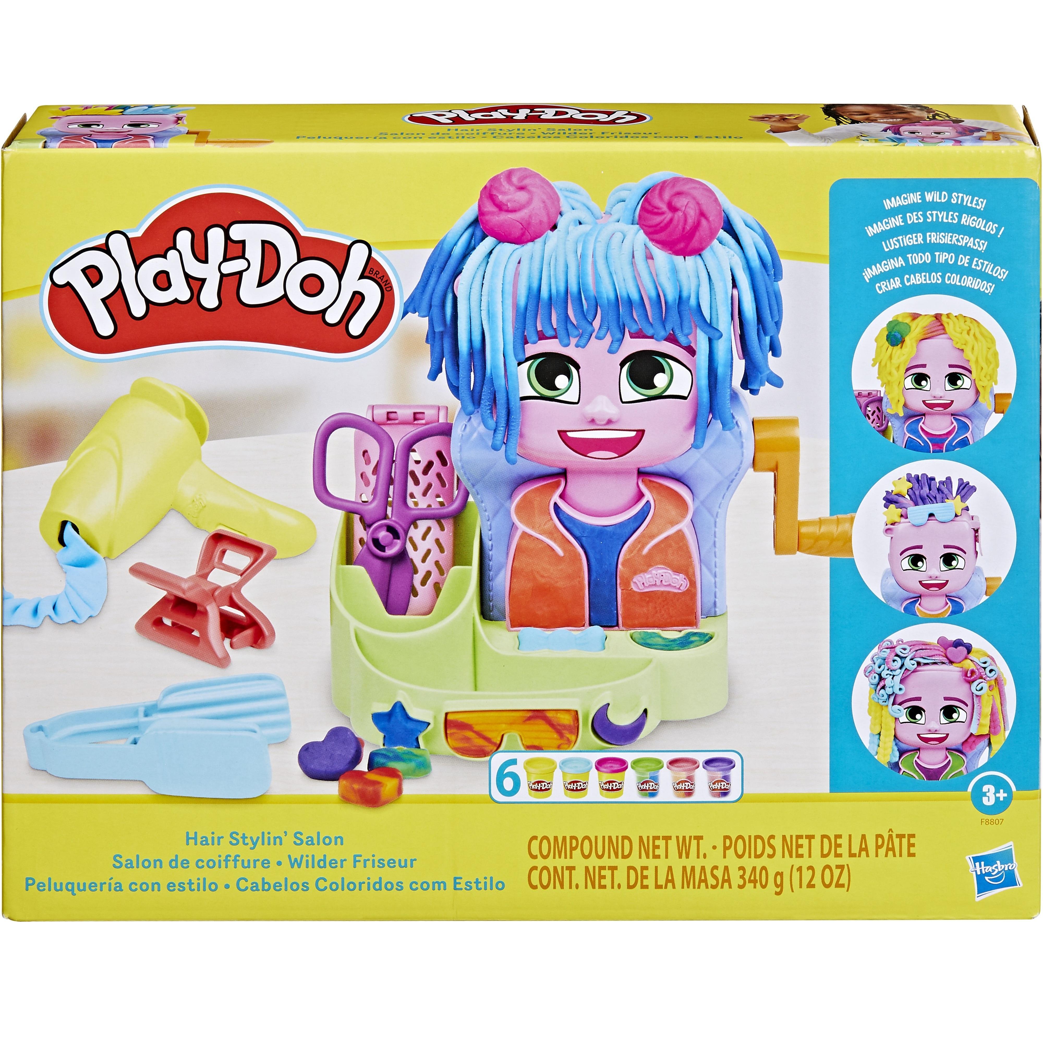 Набор для творчества Play-Doh с пластилином "Прически" (F8807) фото 1