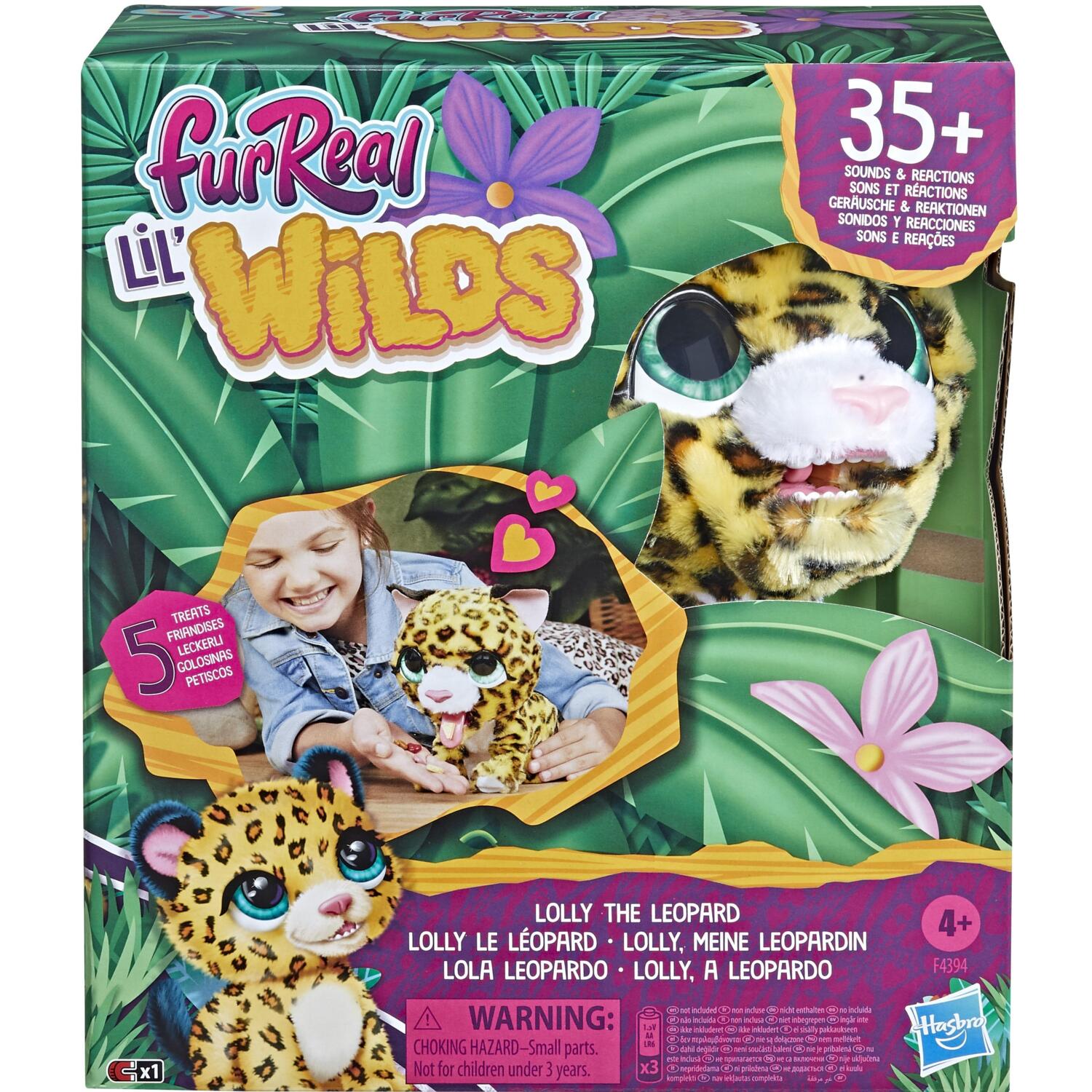 Интерактивная игрушка Furreal Friends Леопард Лолли (F4394) фото