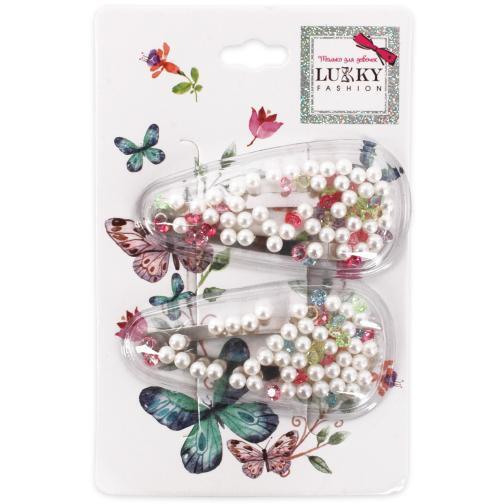 Заколка для волос Lukky 2шт (T18431) фото 