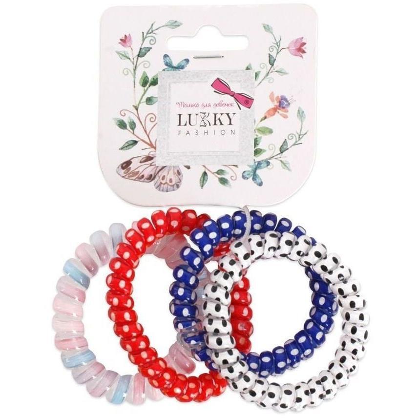 Резинки для волос Lukky, 4шт (T18567) фото 1