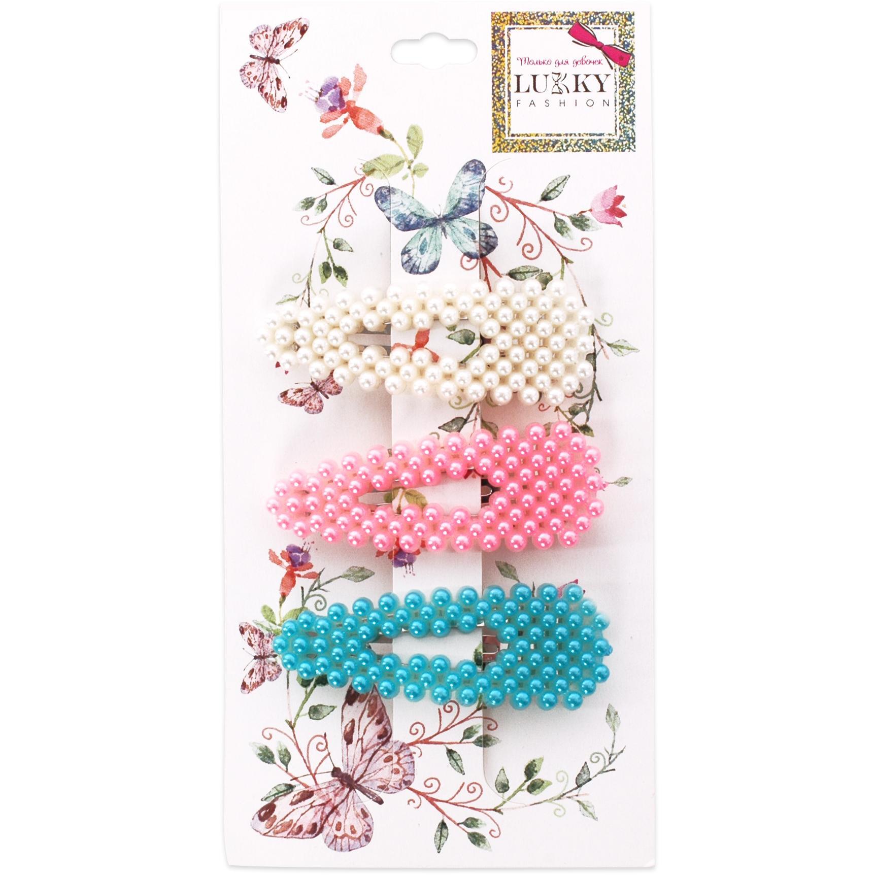 Заколка для волос Lukky 3шт (T19584) фото 1