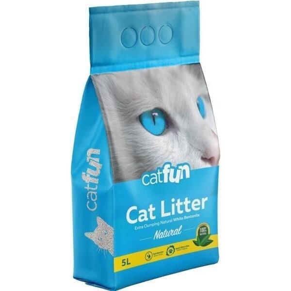 

Наполнитель для кошачьего туалета Catfun бентонитовый натуральный 5л (23.5KDK.00239)