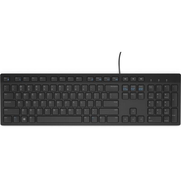 

Клавиатура Dell KB216 Multimedia Keyboard Ukrainian (QWERTY) Black (580-AHHE-SRV)
