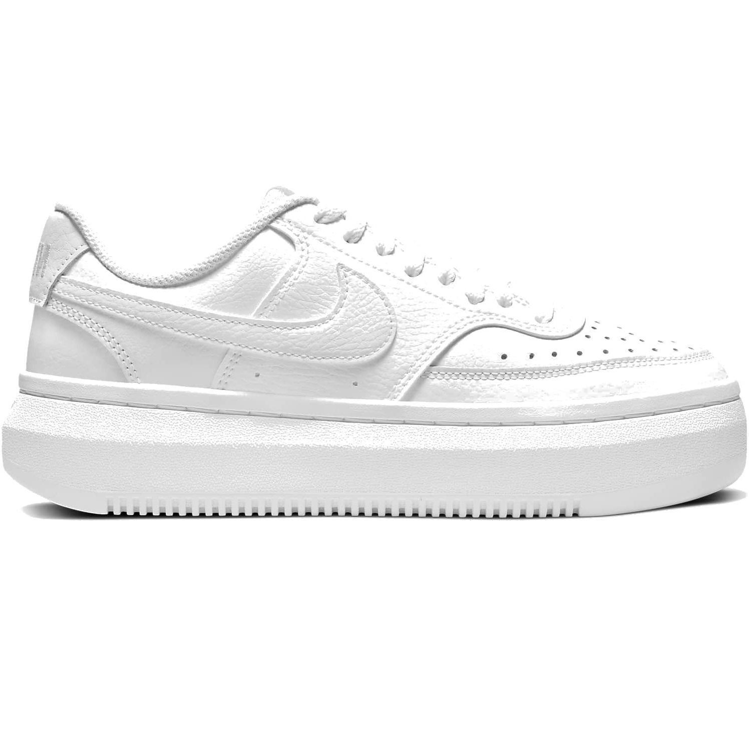 Кеды женские Nike W Court Vision Alta Ltr DM0113-100 38 (7 US) белые фото1