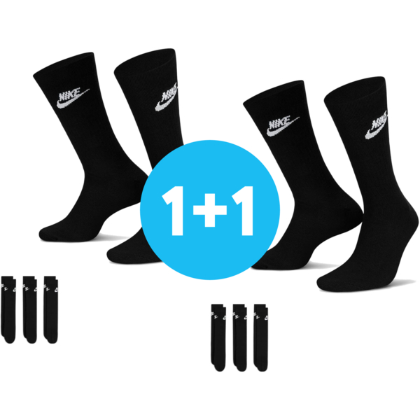 

Набор носков Nike U Nk Nsw Everyday Essential Cr DX5025-010 M черные