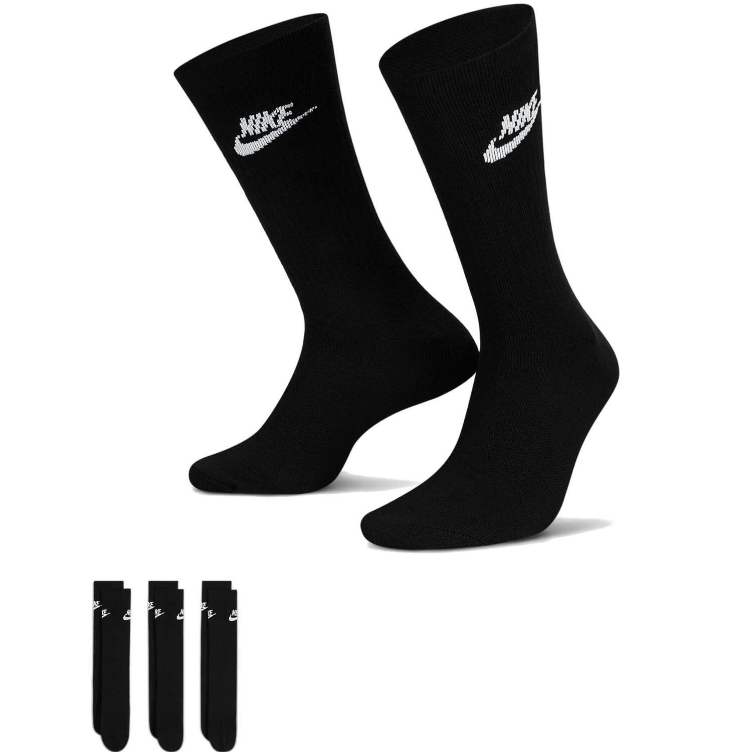 Носки Nike U Nk Nsw Everyday Essential Cr DX5025-010 M черные фото