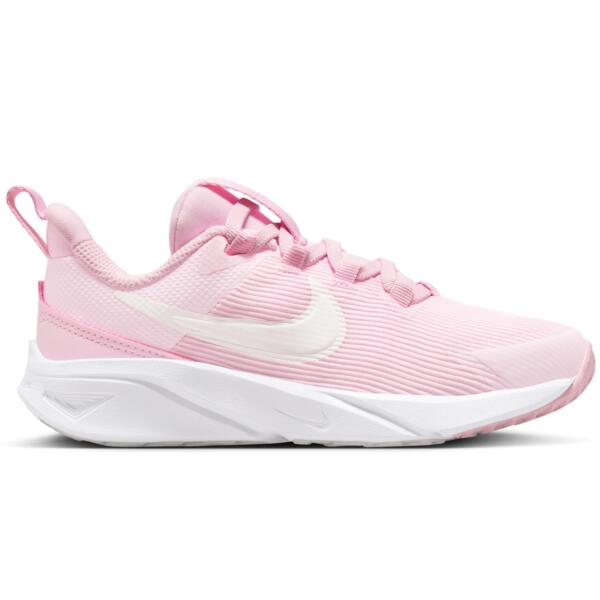 

Кроссовки для девочек Nike Star Runner 4 Nn (Ps) DX7614-602 29.5 (12C US) розовые