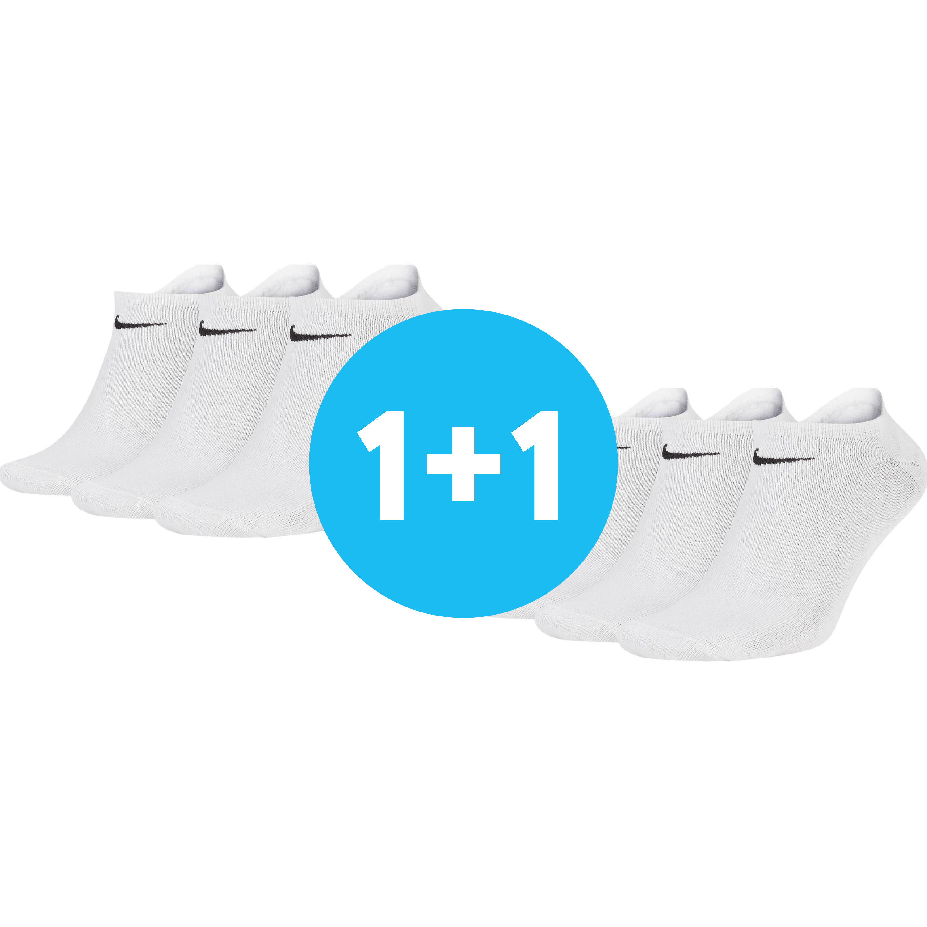 Шкарпетки Nike U Nk Ltwt Ns 3pr-Value 108 SX2554-101 S біліфото1