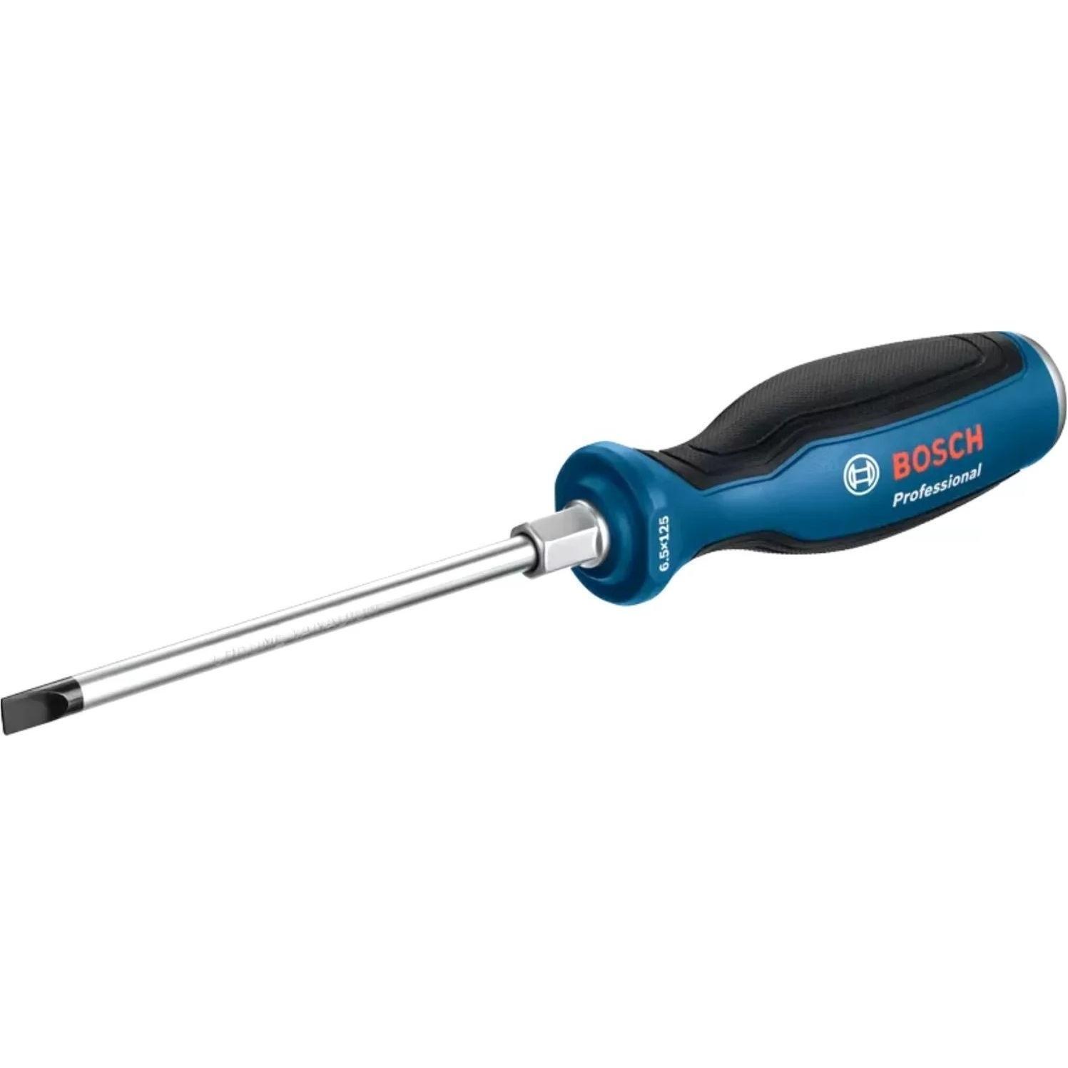 Отвертка Bosch плоская, SL6.5x125 мм (1.600.A01.TG1) фото
