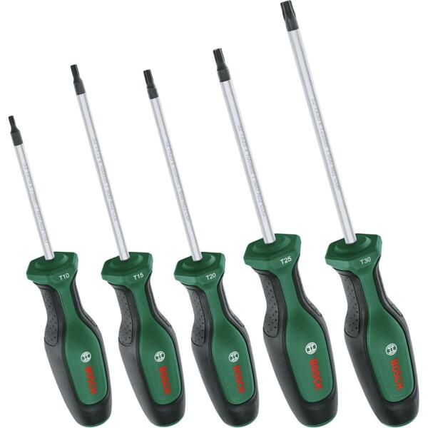 

Набор отверток Bosch, Torx, 5 шт. (1.600.A02.BX6)