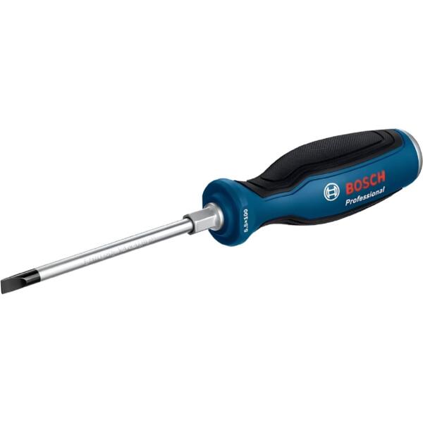 

Отвертка Bosch плоская, SL5.5x100мм (1.600.A01.TG0)