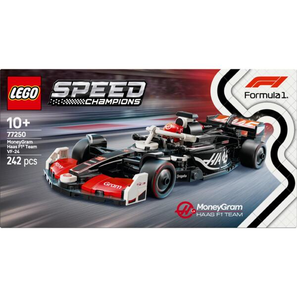 

LEGO 77250 Speed Champions Автомобиль для гонок MoneyGram Haas F1 Team VF-24