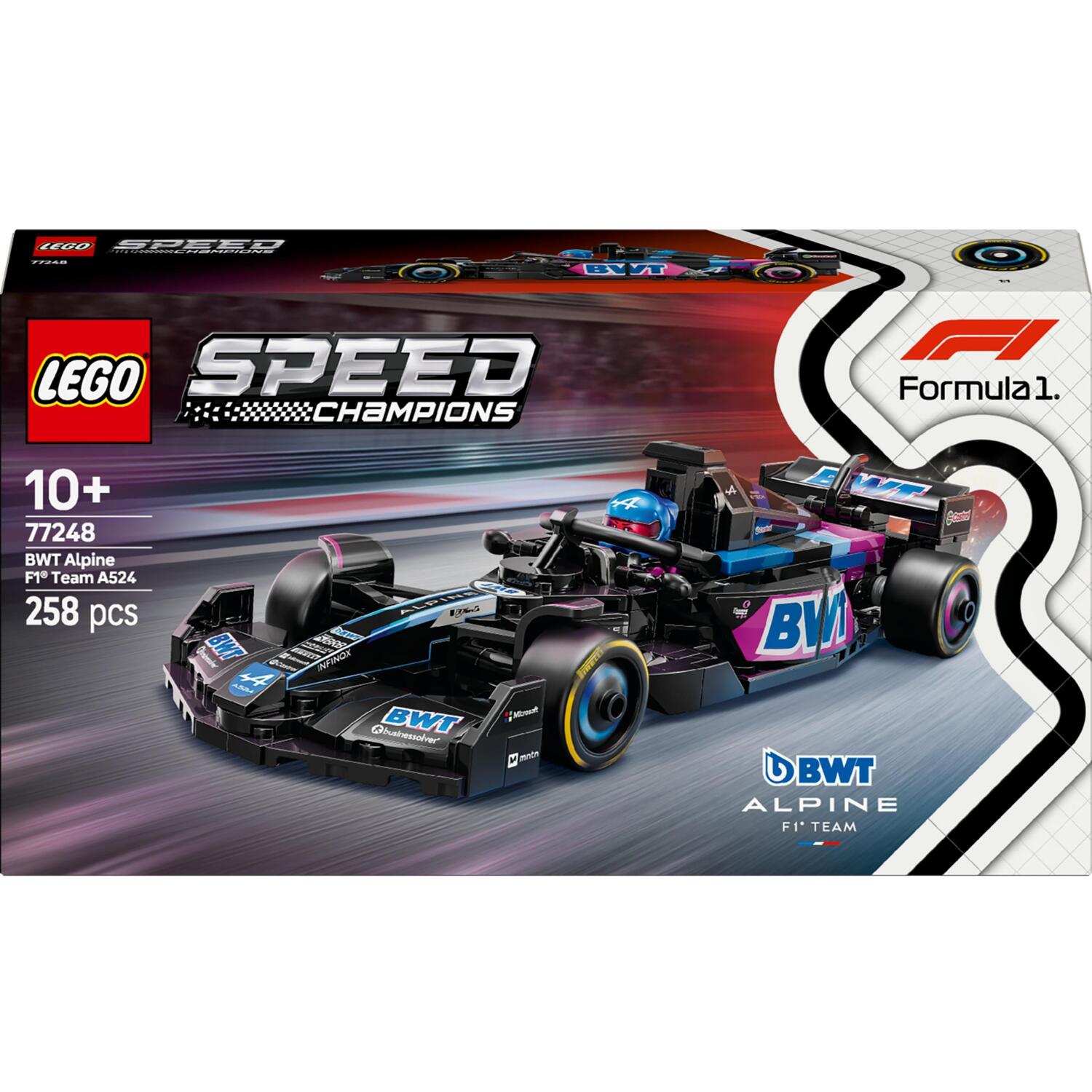LEGO 77248 Speed Champions Автомобиль для перегонов BWT Alpine F1 Team A524 фото 