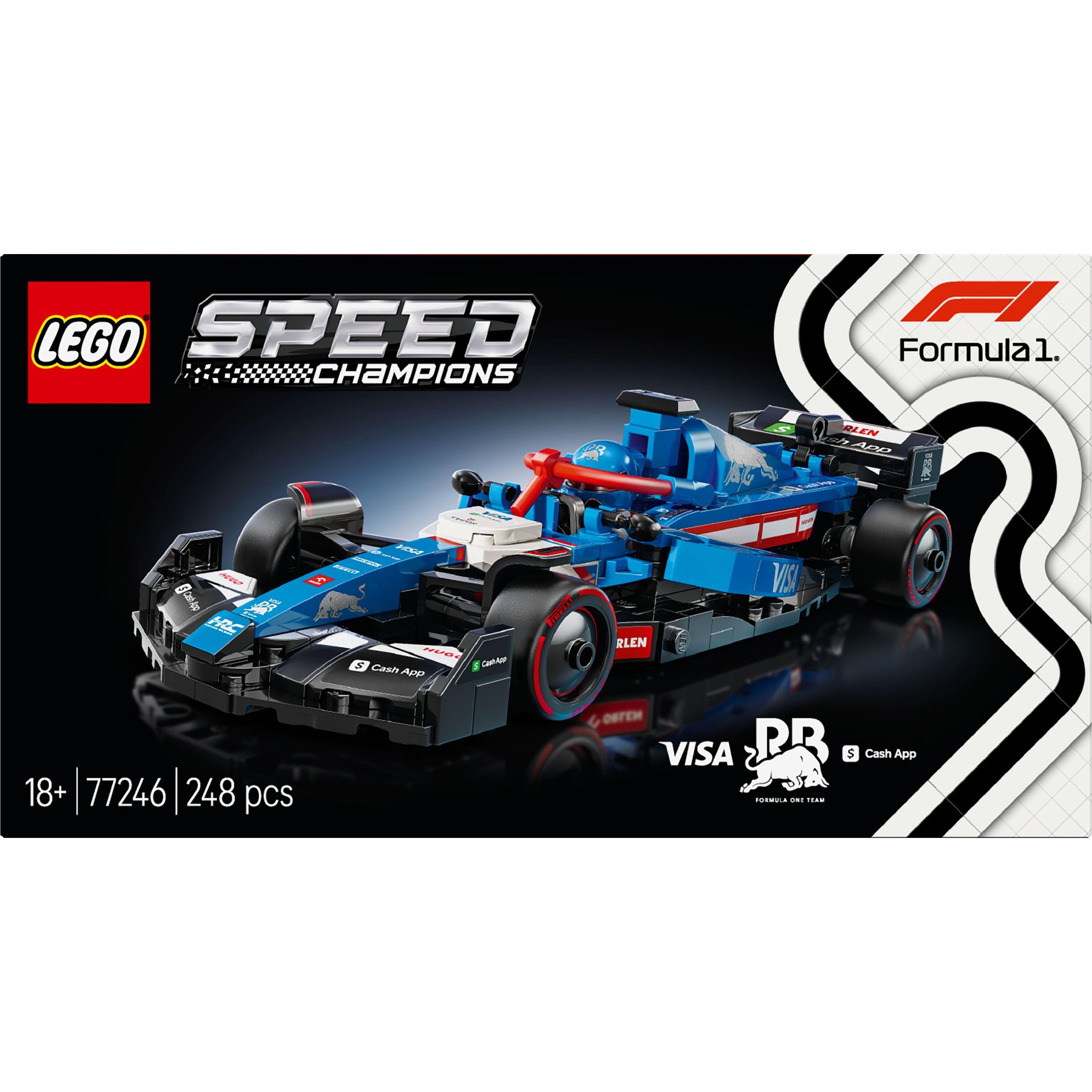 LEGO 77246 Speed Champions Автомобиль для гонок F1 Visa Cash RB VCARB 01 фото 1