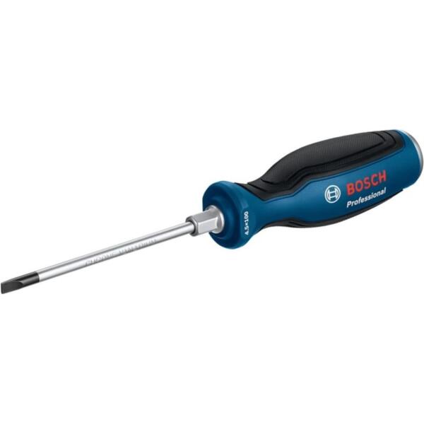 

Отвертка Bosch плоская, SL4.5x100мм (1.600.A01.TF9)
